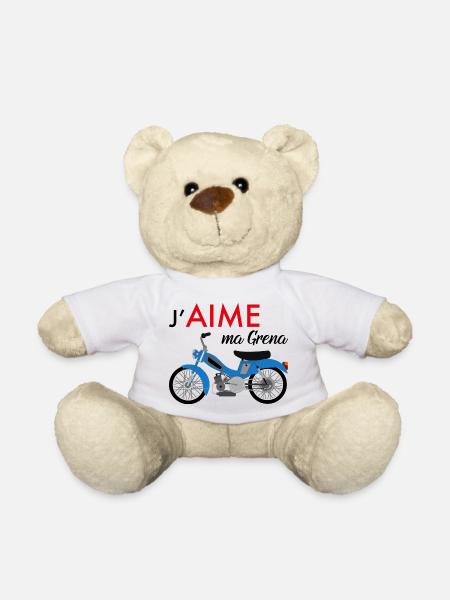 J'aime Ma Grena - Nounours - blanc