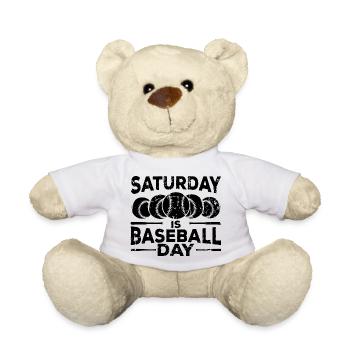 Baseballtag - Teddy - Weiß - Vorne