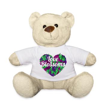 Love Blossoms - Teddy - Weiß - Vorne