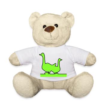 Oies - Nounours - blanc - Devant