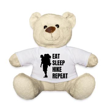 Hiking Mountain hiking Hiking Mountain hikers - Teddy Bear - white - Front