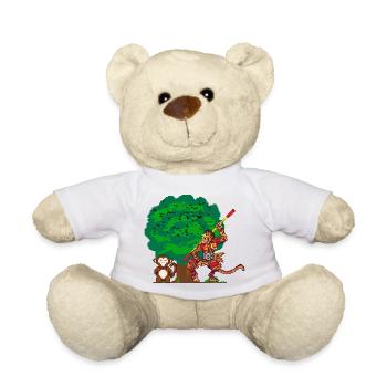 Wukong der Affe - Teddy - Weiß - Vorne