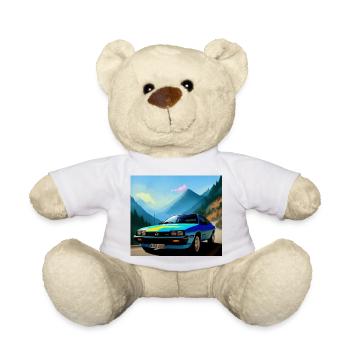 Sportwagen 80er Jahre - Teddy - Weiß - Vorne