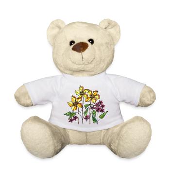 Fleur - Nounours - blanc - Devant