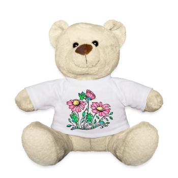 Fleur - Nounours - blanc - Devant