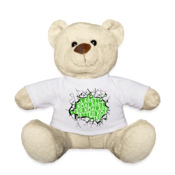 geek hund bday baby geburtstagsgeschenk büro - Teddy - Weiß - Vorne