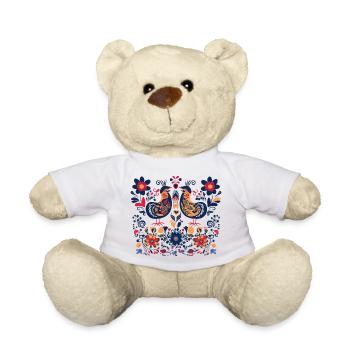 Vintage-Vögel - Teddy - Weiß - Vorne