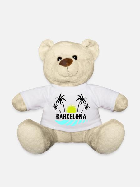 barcelona - Teddy - Weiß