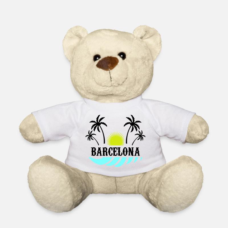 barcelona - Teddy - Weiß