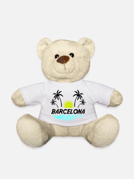 barcelona - Teddy - Weiß