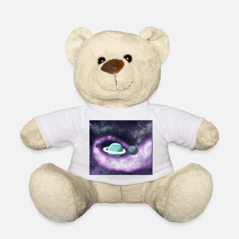 Verloren im Weltraum - Teddy - Weiß