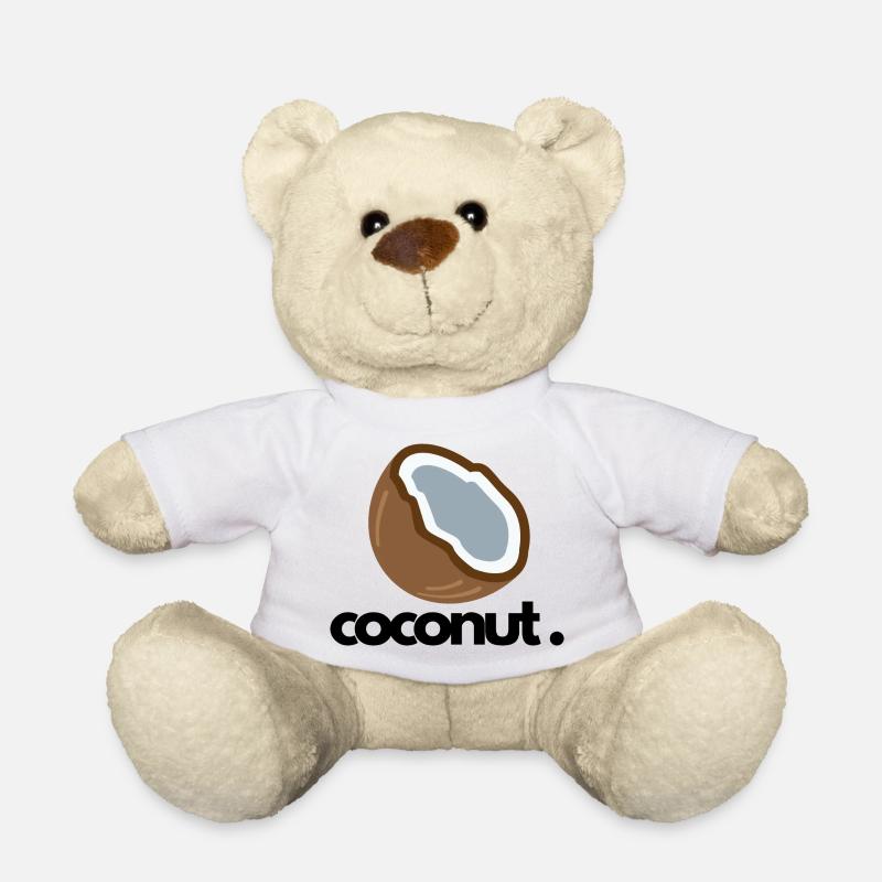 Coconut - Teddy Bear - white