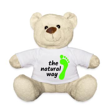 Barefoot - The Natural Way 2023 - Teddy Bear - white - Front