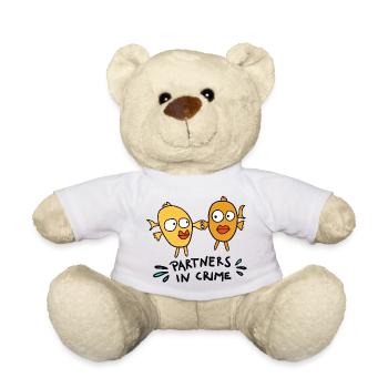 Partenaires dans le crime - Nounours - blanc - Devant