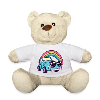 car rainbow - Teddy - Weiß - Vorne