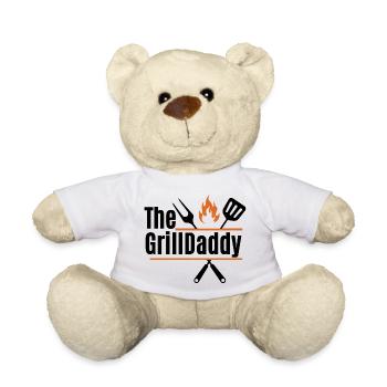 The GrillDaddy - Design Barbecue pour Papa - Nounours - blanc - Devant