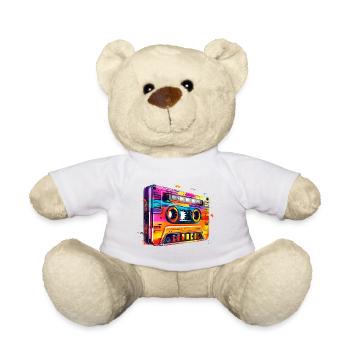 Cassette - Nounours - blanc - Devant