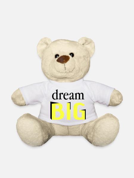 Dream big - Teddy Bear - white