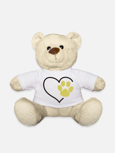 Love paws - Teddy Bear - white