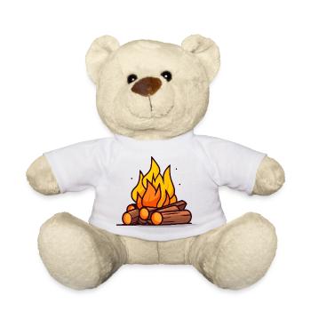 Lagerfeuer - Teddy - Weiß - Vorne