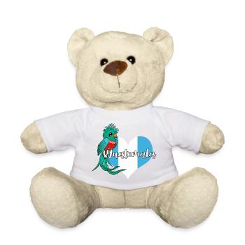 Guatemala Guatemalan Flag DNA I Gift - Teddy Bear - white - Front