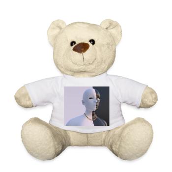 Two Face - Teddy Bear - white - Front