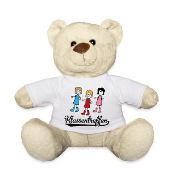 Lustiges Klassentreffen - Teddy - Weiß - Vorne