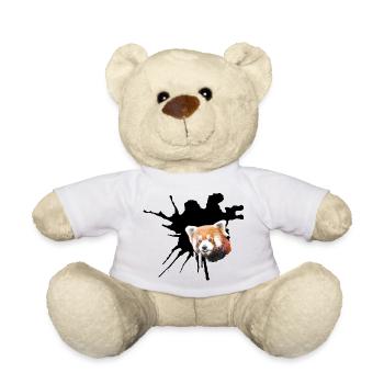 Panda roux, Fissure - Nounours - blanc - Devant
