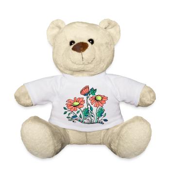 Fleur - Nounours - blanc - Devant