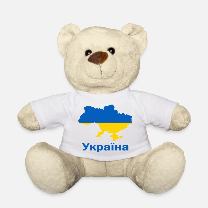 Ukraine - Teddy - Weiß