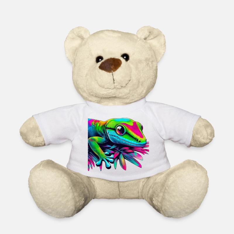 Gecko - Teddy - Weiß