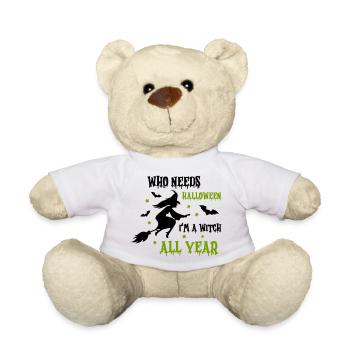 witch all year - Teddy - Weiß - Vorne