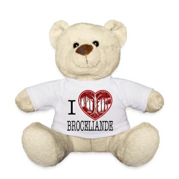 I love broceliande by i love bretagne - Teddy - Weiß - Vorne