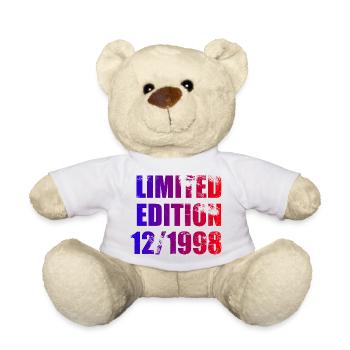 25e anniversaire édition limitée 12/1998 - Nounours - blanc - Devant