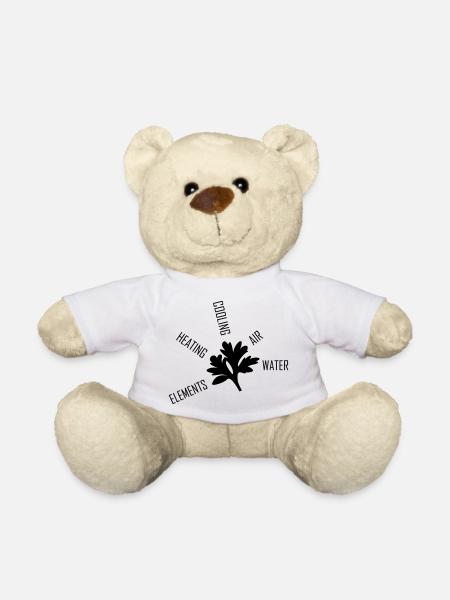 Assenz.io DIVISIONS - Teddy Bear - white