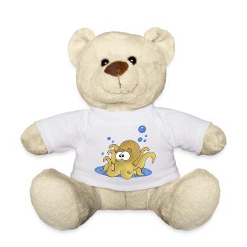 Octopus - Nounours - blanc - Devant