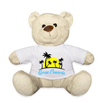 Gran Canaria - Teddy Bear - white - Front