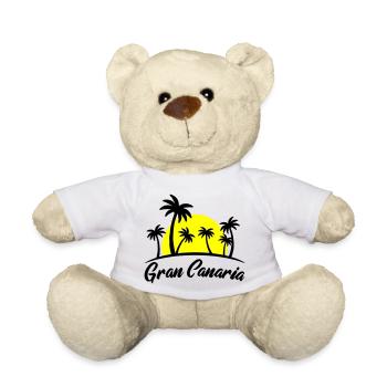 Gran Canaria - Teddy Bear - white - Front