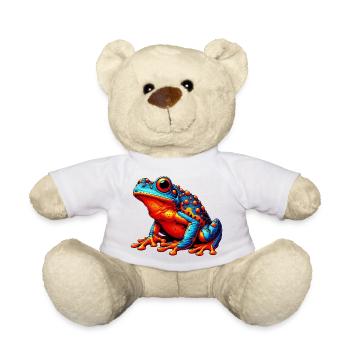 Frosch - Teddy - Weiß - Vorne