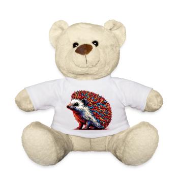 Hérisson - Nounours - blanc - Devant