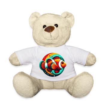Clownfish - Teddy Bear - white - Front