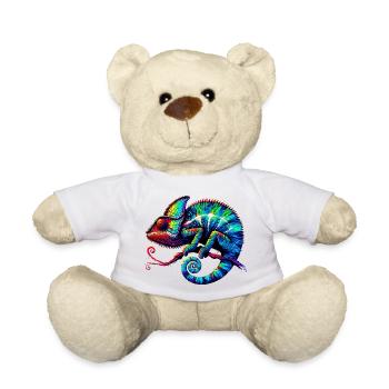 Chameleon - Teddy Bear - white - Front