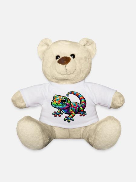 Gecko - Teddy - Weiß