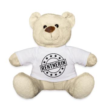 Rentnerin - Teddy - Weiß - Vorne