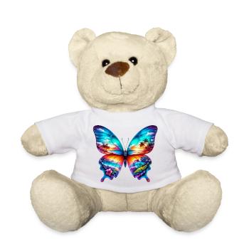 Butterfly - Teddy Bear - white - Front
