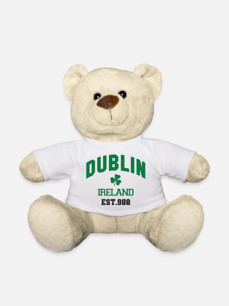 Dublin - Irland - Teddy - Weiß
