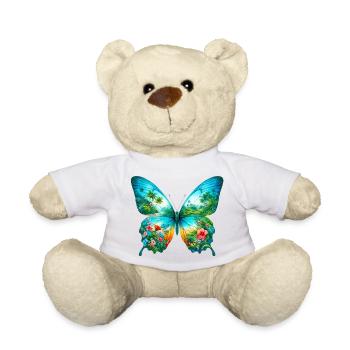 Papillon - Nounours - blanc - Devant