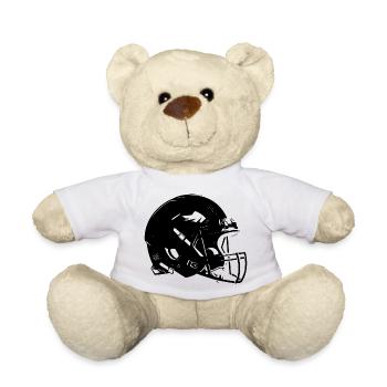 Casque de football Sketch - Nounours - blanc - Devant