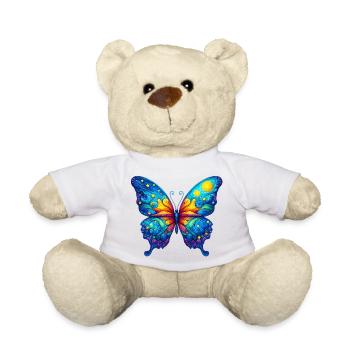 Van Gogh Schmetterling - Teddy - Weiß - Vorne