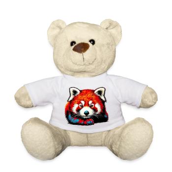 Kleiner Panda - Teddy - Weiß - Vorne